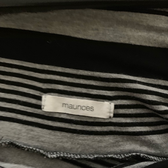 INC maxi skirt black and gray - Picture 4 of 5